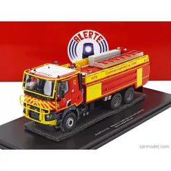   RENAULT  K460 GALLIN CCFS SDIS 95 TANKER TRUCK SAUPERS POMPIERS VAL D'OISE 3-ASSI 2021  RED YELLOW
