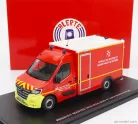 RENAULT  MASTER VAN WAS SDIS 47 VEHICULE DE SECOURS ET D'ASSISTANCE AUX VICTIMES AMBULANCE SAPEURS POMPIER 2019  RED WHITE YELLOW