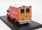 RENAULT  MASTER VAN WAS SDIS 47 VEHICULE DE SECOURS ET D'ASSISTANCE AUX VICTIMES AMBULANCE SAPEURS POMPIER 2019  RED WHITE YELLOW