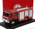 MAN  LE 14.220 TANKER TRUCK DOUBLE CABINE BEMAEX FSR SDIS 28 SAPEURS POMPIERS D'EURE ET LOIR 2004  RED GREY