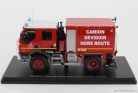 RENAULT  MIDLUM TANKER TRUCK CDHR SDIS 59 CAMION DEVIDOIR HORS ROUTE SAPEURS POMPIERS 2007  RED YELLOW