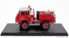 SAVIEM  SM5 CAMIVA TANKER TRUCK SP SIDES CCF SDIS 28 SAPEURS POMPIERS 1976  RED WHITE
