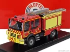 RENAULT  D14 TANKER TRUCK DOUBLE CABINE GALLIN CCR BMPM MARINS SAPEURS POMPIERS DE MARSEILLE 2-ASSI 2013  RED YELLOW