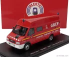 IVECO FIAT  TURBO DAILY 49-10 VAN TIB GREP BSPP SAPEURS POMPIERS DE PARIS 1996  RED WHITE