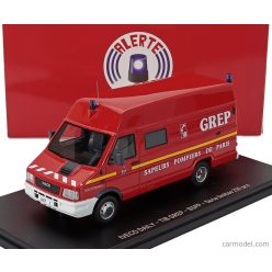   IVECO FIAT  TURBO DAILY 49-10 VAN TIB GREP BSPP SAPEURS POMPIERS DE PARIS 1996  RED WHITE