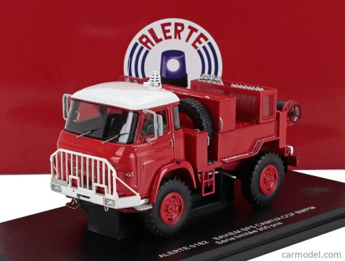 SAVIEM  SP5 CAMIVA TANKER TRUCK CCF BMPM SAPEURS POMPIERS 1976  RED WHITE