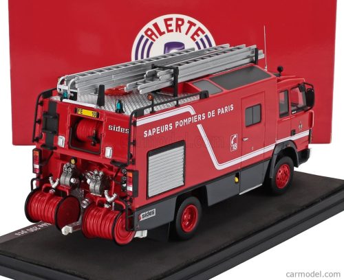 IVECO FIAT  135-17 TANKER TRUCK SIDES FE10 BSPP SAPEURS POMPIERS DE PARIS 1986  RED GREY
