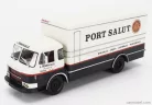 SAVIEM  WITHOUT CARD BOX - SENZA SCATOLA - JM200 TRUCK G.BONNEVIALLE TRANSPORTS PORT SALUT 2-ASSI 1963  CREAM BLACK