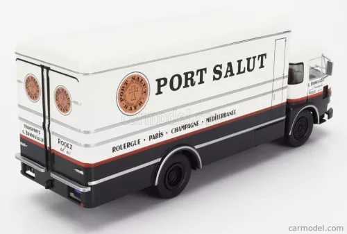 SAVIEM  WITHOUT CARD BOX - SENZA SCATOLA - JM200 TRUCK G.BONNEVIALLE TRANSPORTS PORT SALUT 2-ASSI 1963  CREAM BLACK
