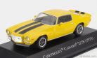 CHEVROLET  CAMARO Z/28 COUPE 1970 - CON VETRINA - WITH SHOWCASE  YELLOW BLACK