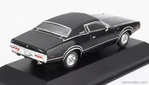 DODGE  CHARGER COUPE 1972 - CON VETRINA - WITH SHOWCASE  BLACK