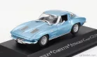 CHEVROLET  CORVETTE STINGRAY C2 COUPE 1963 - CON VETRINA - WITH SHOWCASE  LIGHT BLUE MET