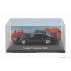   PONTIAC  FIREBIRD TRANS AM 1977 - CON VETRINA - WITH SHOWCASE  BLACK GOLD