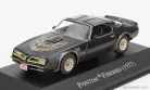 PONTIAC  FIREBIRD TRANS AM 1977 - CON VETRINA - WITH SHOWCASE  BLACK GOLD