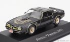 PONTIAC  FIREBIRD TRANS AM 1977 - CON VETRINA - WITH SHOWCASE  BLACK GOLD