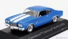 CHEVROLET  CHEVELLE SS 454 COUPE 1970 - CON VETRINA - WITH SHOWCASE  BLUE WHITE