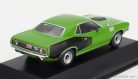 PLYMOUTH  HEMI CUDA COUPE 1971 - CON VETRINA - WITH SHOWCASE  GREEN BLACK
