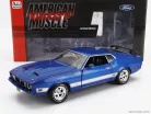 FORD USA  MUSTANG RUSHER MACH-1 1973  BLUE MET