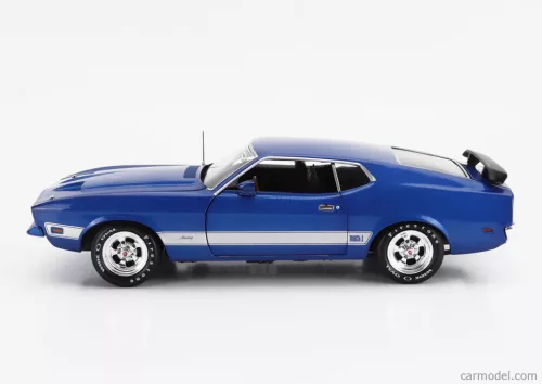 FORD USA  MUSTANG RUSHER MACH-1 1973  BLUE MET