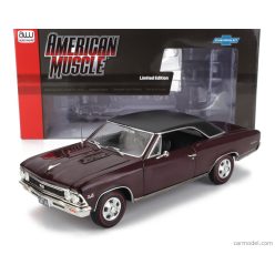 CHEVROLET  CHEVELLE SS 396 1966  BORDEAUX BLACK