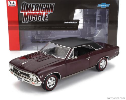CHEVROLET  CHEVELLE SS 396 1966  BORDEAUX BLACK