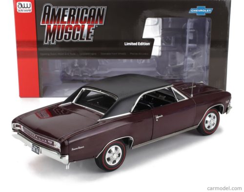 CHEVROLET  CHEVELLE SS 396 1966  BORDEAUX BLACK
