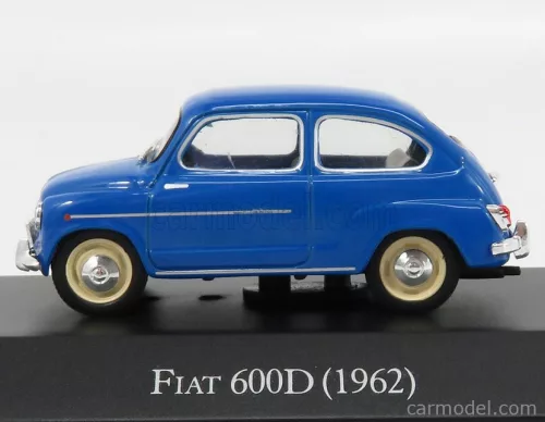 FIAT  600D 1962  BLUE