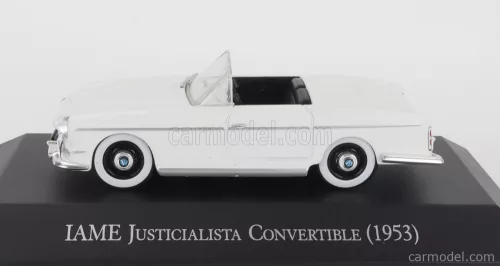 IAME  JIUSTICIALISTA CABRIOLET OPEN 1953  WHITE