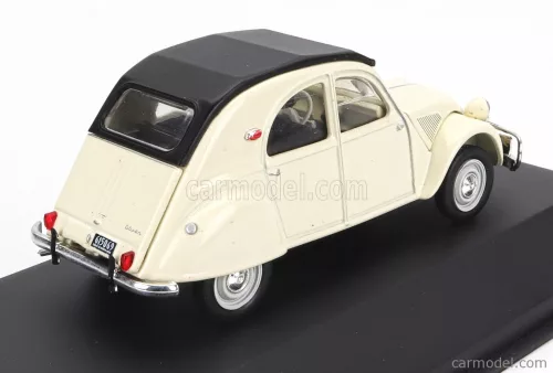 CITROEN  2CV CLOSED ROOF 1960  WHITE BLACK