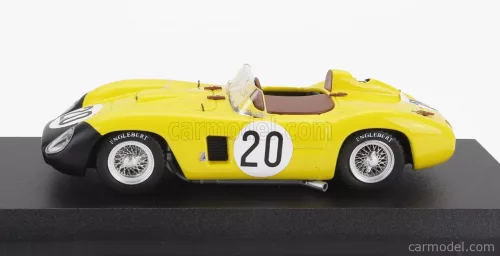 FERRARI 500TR SPIDER TEAM EQUIPE NATIONE BELGE N 20 24h LE MANS 1956 L.BIANCHI - A.DE CANGY