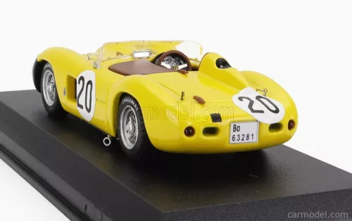 FERRARI 500TR SPIDER TEAM EQUIPE NATIONE BELGE N 20 24h LE MANS 1956 L.BIANCHI - A.DE CANGY