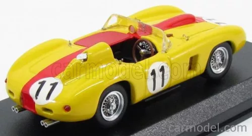 FERRARI  290MM 3.5L V12 SPIDER TEAM EQUIPE NATIONALE BELGE N 11 24h LE MANS 1957 J.SWATERS - A.DE CAGNY