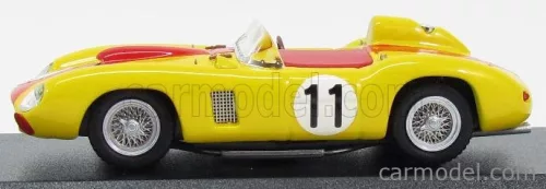 FERRARI  290MM 3.5L V12 SPIDER TEAM EQUIPE NATIONALE BELGE N 11 24h LE MANS 1957 J.SWATERS - A.DE CAGNY