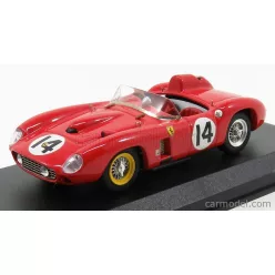   FERRARI  290MM ch.0628 SPIDER N 14 12h SEBRING 1957 VON TRIPS - HILL  RED