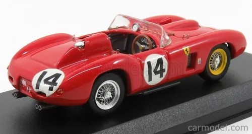 FERRARI  290MM ch.0628 SPIDER N 14 12h SEBRING 1957 VON TRIPS - HILL  RED