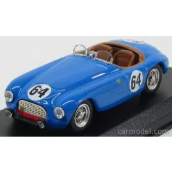   FERRARI  166MM BARCHETTA 2.0L V12 SPIDER TEAM RENE BOUCHARD N 64 24h LE MANS 1951 ROBERT BOUCHARD - LUCIEN FARNAUD  BLUE