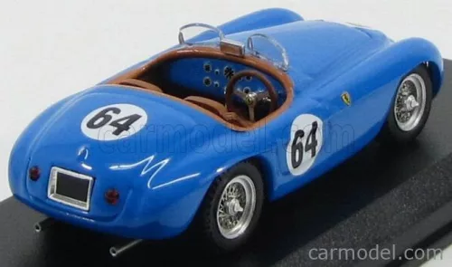 FERRARI  166MM BARCHETTA 2.0L V12 SPIDER TEAM RENE BOUCHARD N 64 24h LE MANS 1951 ROBERT BOUCHARD - LUCIEN FARNAUD  BLUE