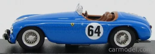 FERRARI  166MM BARCHETTA 2.0L V12 SPIDER TEAM RENE BOUCHARD N 64 24h LE MANS 1951 ROBERT BOUCHARD - LUCIEN FARNAUD  BLUE