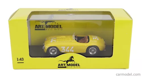 FERRARI  166 MM N 344 MILLE MIGLIA 1951 A.PALMER - Z.FERRAVAZZI  YELLOW