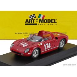   FERRARI  250P SPIDER s/n0810 N 174 TARGA FLORIO 1963 MIKE PARKES - JOHN SURTEES  RED