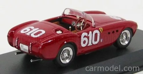 FERRARI  225S SPIDER N 610 MILLE MIGLIA 1951 SCOTTI - CANTINI  RED