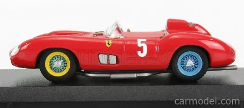 FERRARI  335S ch.0700 N 5 2nd 1000km NURBURGRING 1957 COLLINS - GENDEBIEN  RED