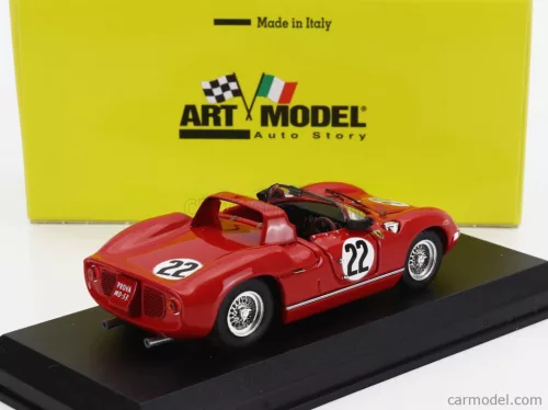 FERRARI  275P SPIDER ch.0820 TEAM SEFAC FERRARI N 22 WINNER 12h SEBRING 1964 MICHEAL PARKES - UMBERTO MAGLIOLI  RED