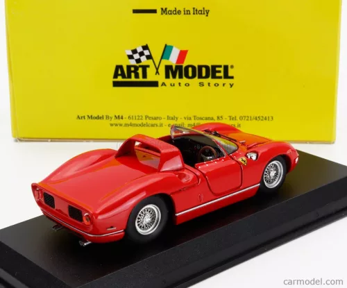 FERRARI  330P s/n0822 SPIDER PROVA 1964  RED