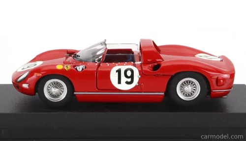 FERRARI  330P 4.0L V12 TEAM SEFAC FERRARI SPA N 19 3rd 24h LE MANS 1964 J.SURTEES - L.BANDINI  RED