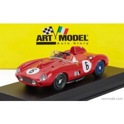   FERRARI  335S SPIDER TEAM SCUDERIA FERRARI N 6 24h LE MANS 1957 PHIL HILL - PETER COLLINS  RED