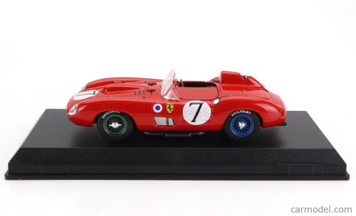 FERRARI  315S TEAM SCUDERIA FERRARI N 7 24h LE MANS 1957 MIKE HAWTHORN - LUIGI MUSSO  RED