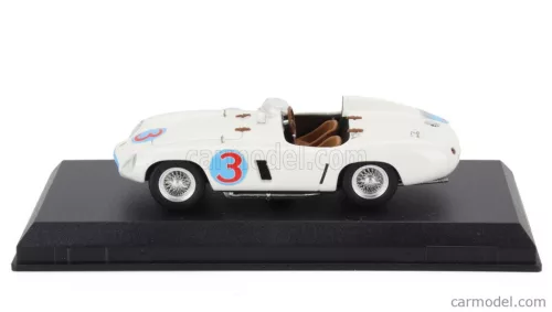 FERRARI  750 MONZA SPIDER s/n.0498 N 3 WINNER ROAD AMERICA ELKHART LAKE 1955 PHIL HILL  WHITE