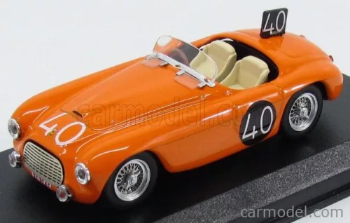 FERRARI  166MM BARCHETTA SPIDER N 40 SPA 1949 ROOSDORP - DE RIDDER  ORANGE