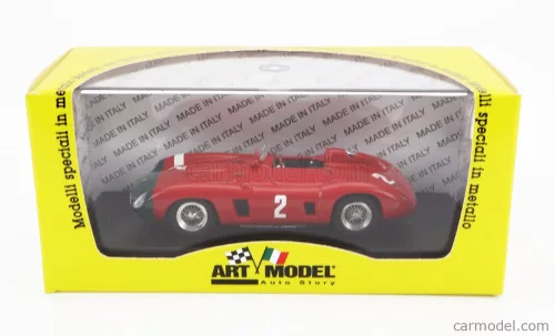 FERRARI  860 MONZA SPIDER N 2 NURBURGRING 1956 DE PORTAGO - GENDEBIEN  RED